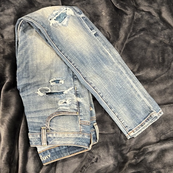 [AEO] NWOT Vintage Collection Lace insert Jeggings - Picture 2 of 8